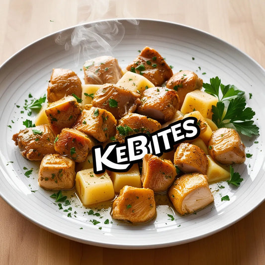 Chicken Thigh, Skinless & Boneless, 100g+, Mid Cubes